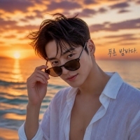 노래하는 기억수집가 푸른 밤바다 앨범 자켓